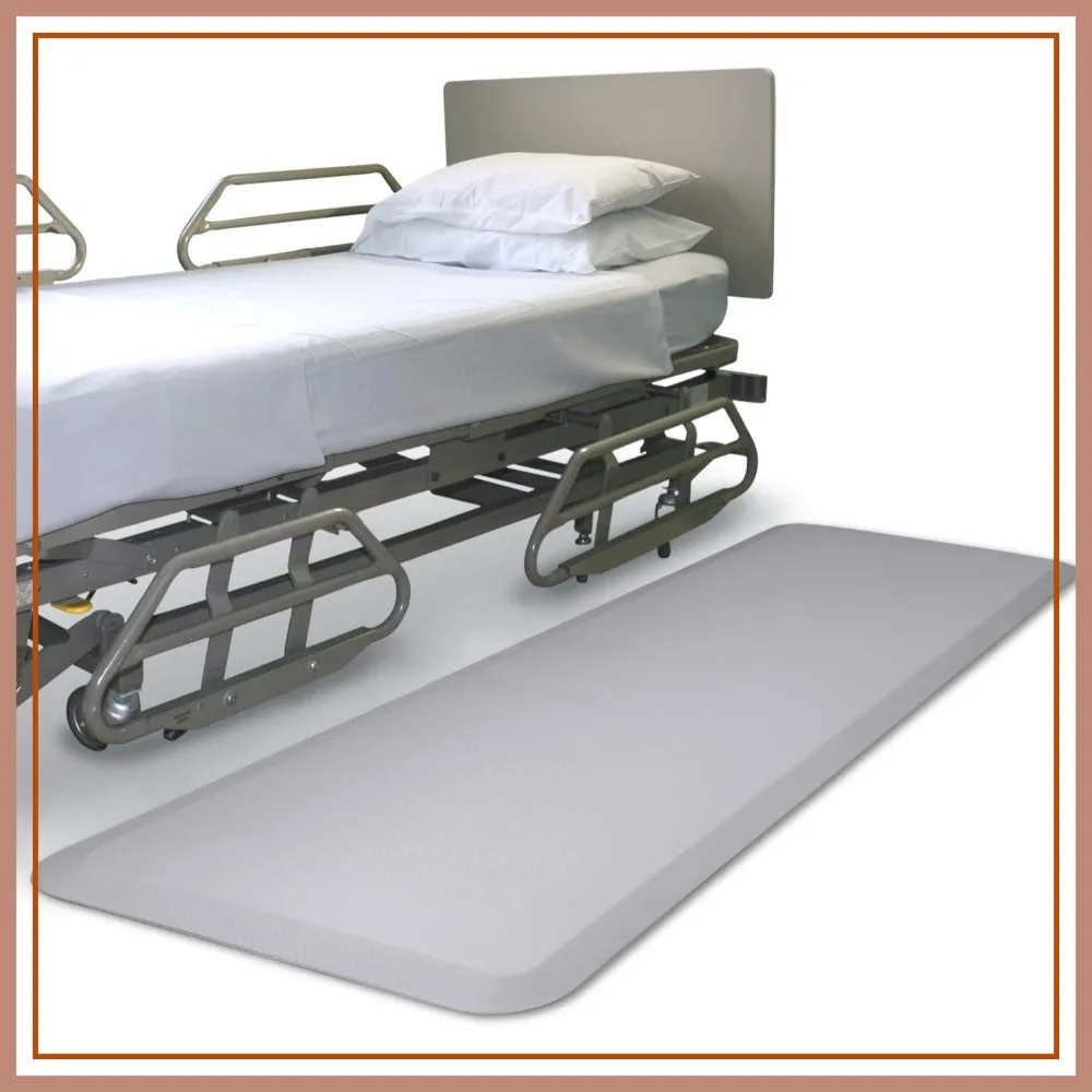 

Fall Mat for Elderly - 70x24 inch Anti-Slip Bedside Floor Mat Reduces Impact Protection Safety Mat