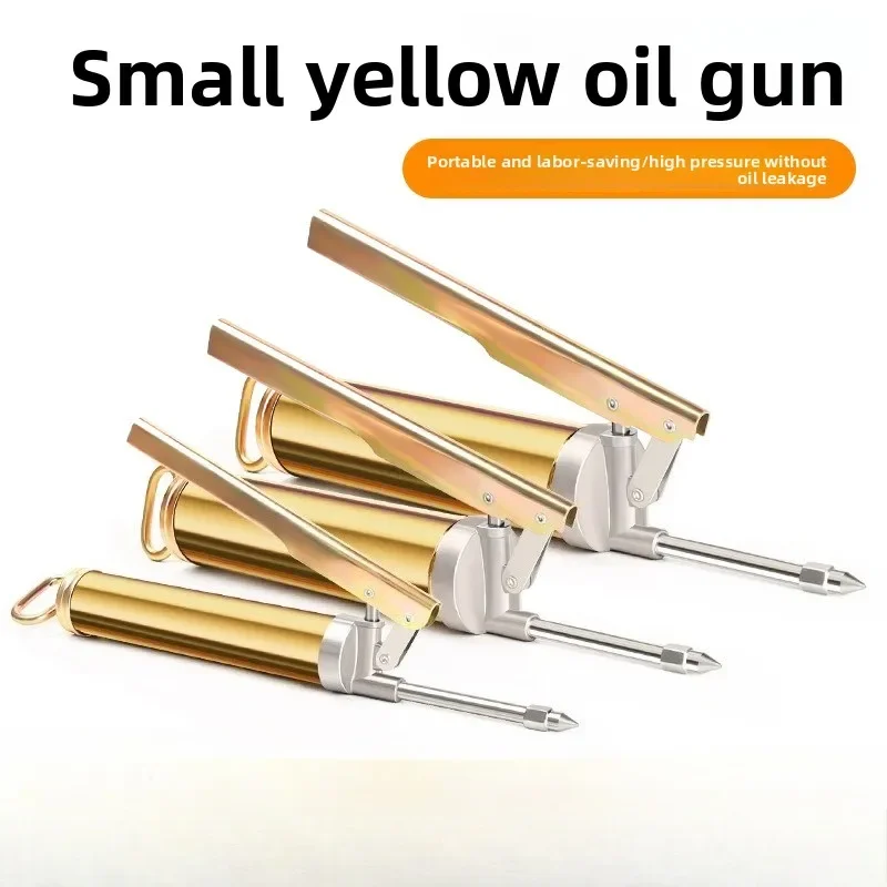 Pistolet do smarowania 2025, mały, 100/200CC, ręczny, wysokociśnieniowy, oszczędzający pracę, wtryskiwacz oleju, pistolet do smarowania olejem.