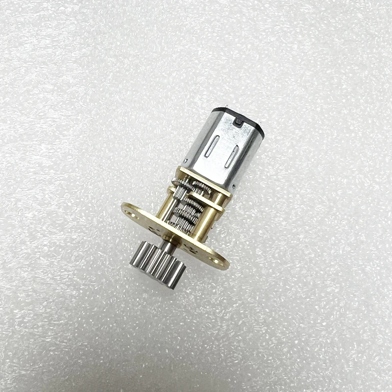 12mm N20 Low Speed High Torque Electric DC 6V 15rpm Metal Gear Motor with Gear Reducer Ratio 1000 For DIY Toy Robot Smart Lock