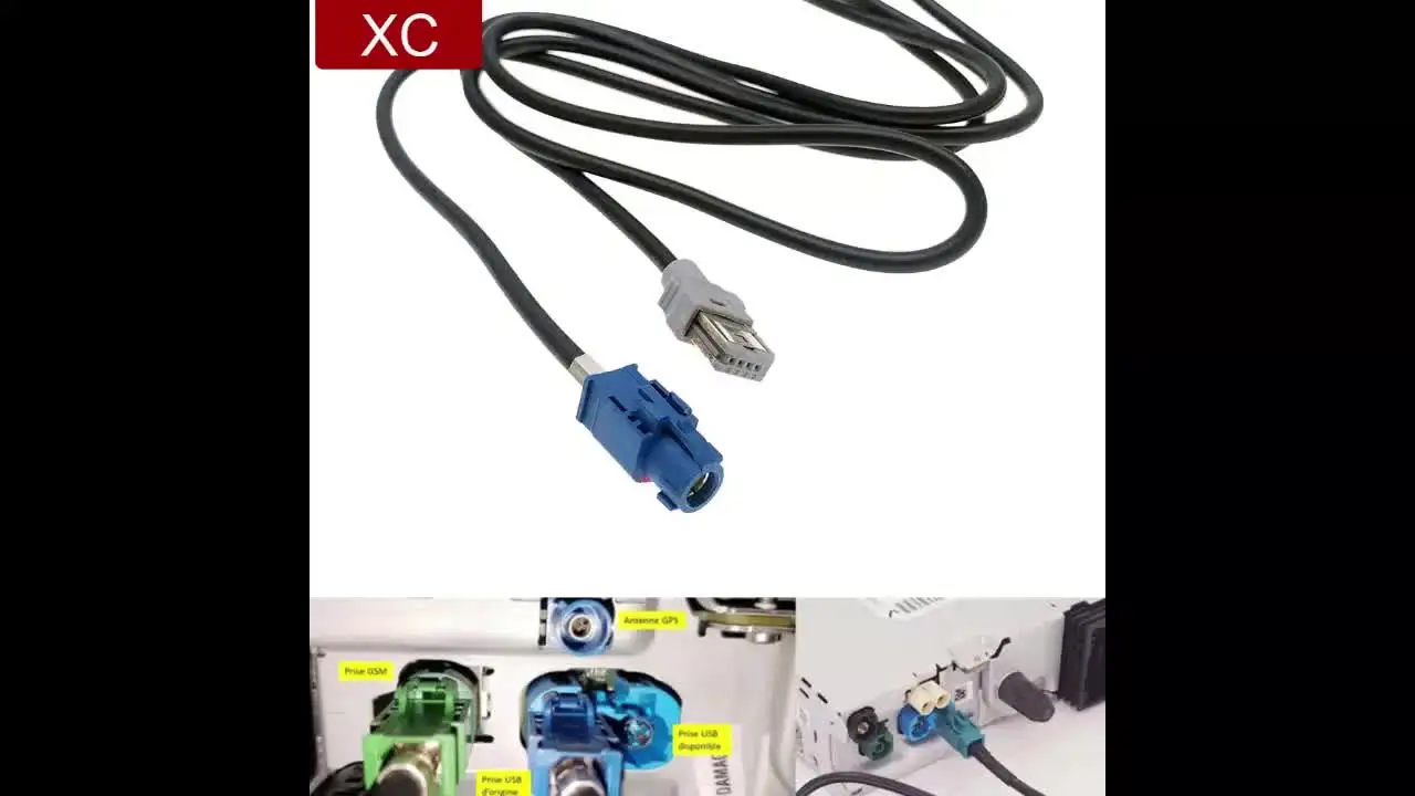 Auto-audio-adapter Voor Peugeot En Citroën – USB/AUX-kabel Voor RD9, RD43, RD45, Geschikt Voor 206, 307, 407, C3, C4 En Meer