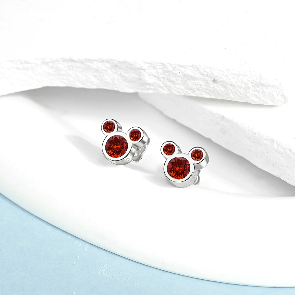 925 Sterling Silver Earrings Classic Fashion Style Anniversary Engagement Party Wedding Birthday Gift