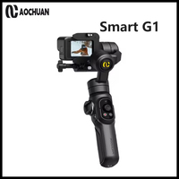 AOCHUAN Smart G1 3-axis Handheld Stabilizer Anti Shake Balance Shooting  for Action Camera Video Recording