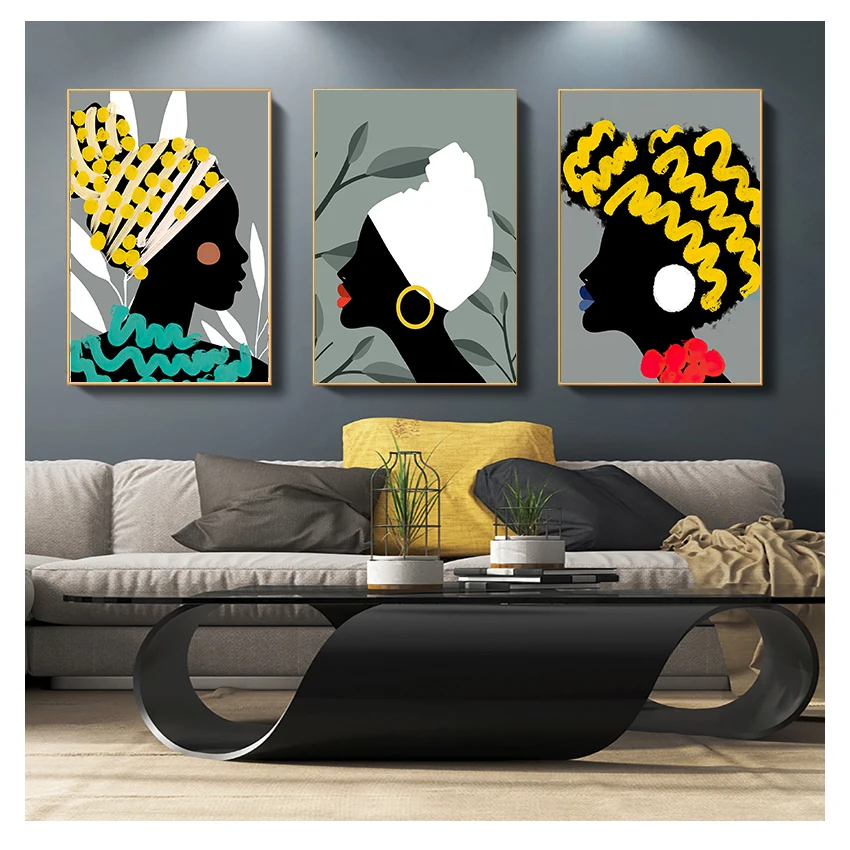 Абстрактные скандинавские постеры и принты в национальном стиле для девочек, настенные картины для гостиной, салонного клуба, Настенная картина на холсте, Африка Абстрактные скандинавские постеры и принты в национальном стиле для девочек, настенные картины для гостиной, салонного клуба, Настенная картина на холсте, Африка