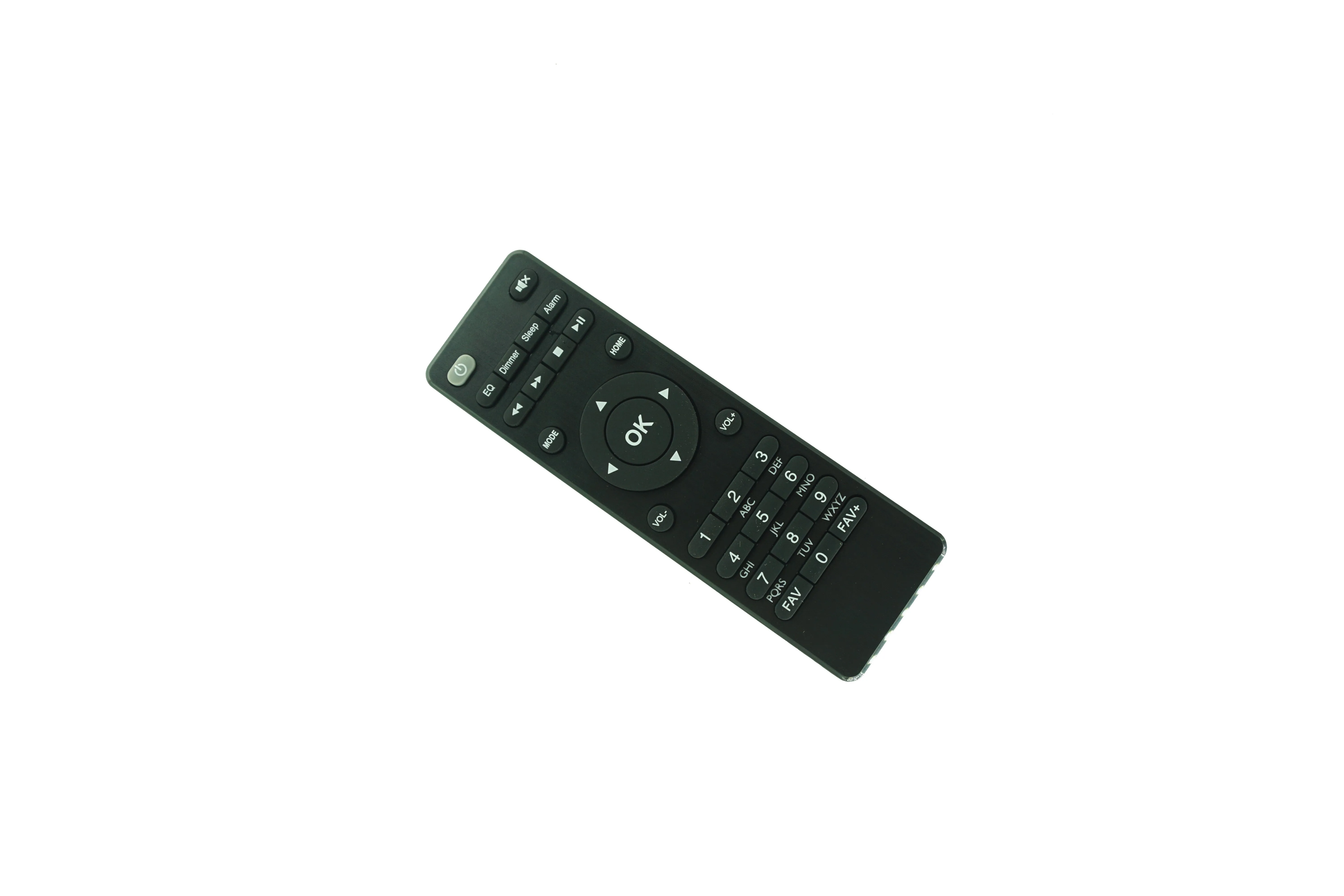 Remote Control For XORO Auna KC6-09200-asmn 10032791 10032792 10038350 Silver Star Mini Internet Radio Micro Audio Stereo System
