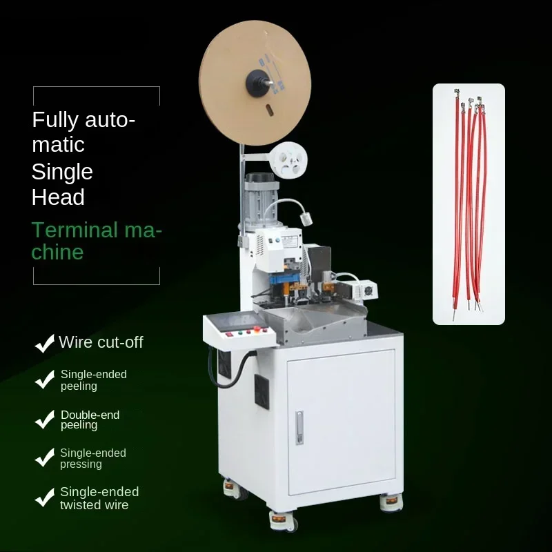 Fully Automatic Single Head Terminal Machine, Crimping And Machine, Twisting And Crimping Machine, Single LineHot Sales