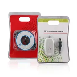 Wireless Gaming Receiver for Xboxes USB Controller Gamepad Converter Adapter for Xboxes 360 Windows XP/7/8/10