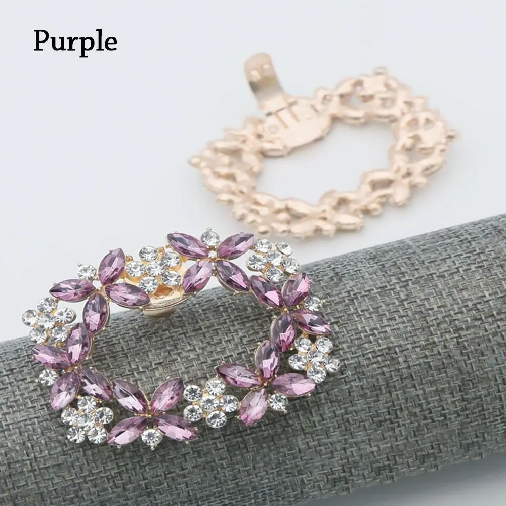 

1pcs Women Bride High Heel Square Clamp Charm Buckle Shoe Decorations Clip Shiny Clips