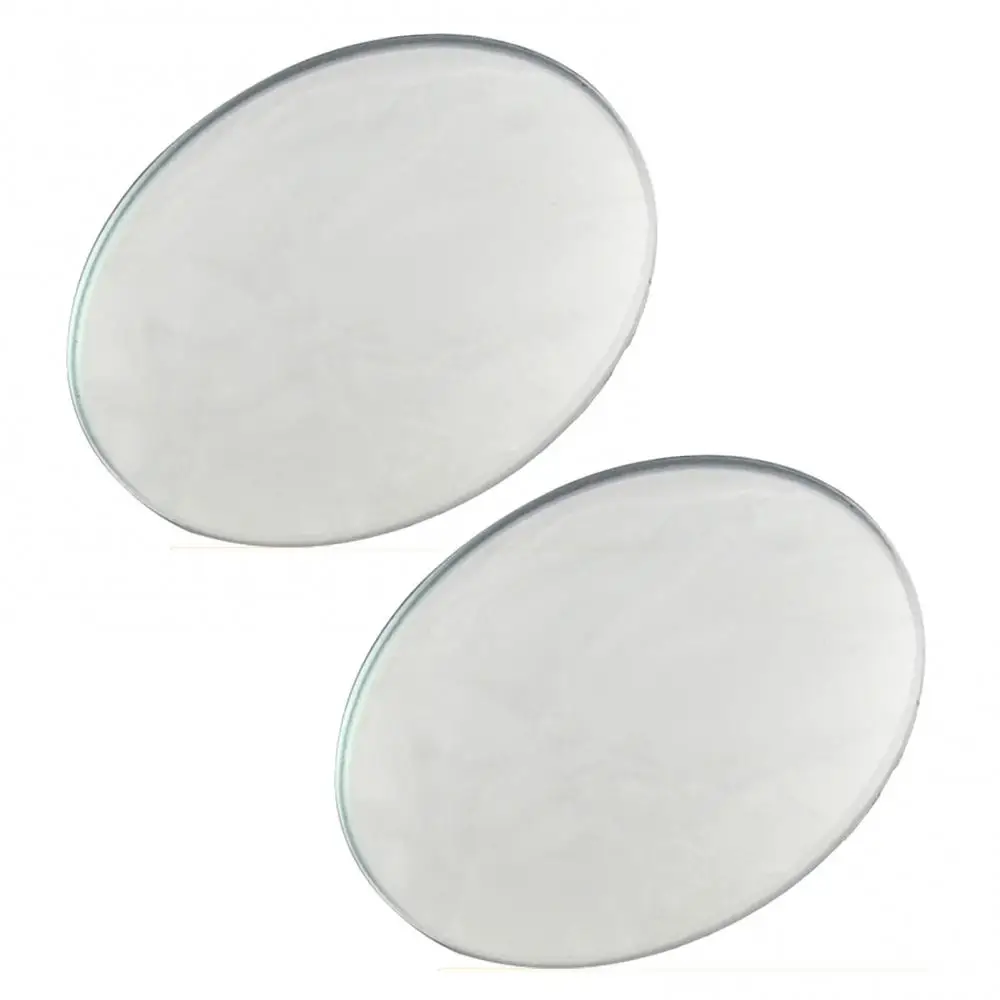 2Pcs Car 360 Wide Angle Round Convex Mirror Car Vehicle Side Blindspot Blind Spot Mirror Wide Rear View Mirror Small Round Mirro