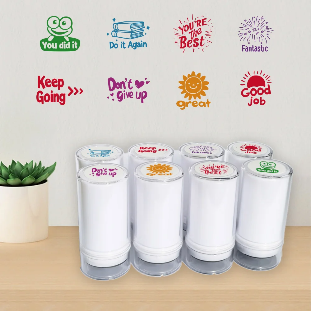 Encourage yourself ， good comments. teachers Seal learn and reward office supplies