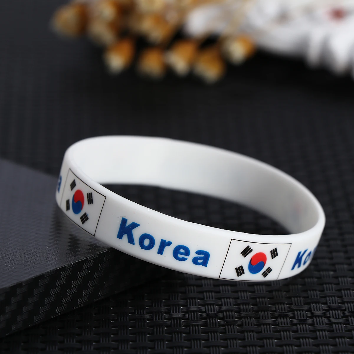 

6 Pcs Silicone Bracelet Wristbands Mexican Gift Football Rubber Bracelets