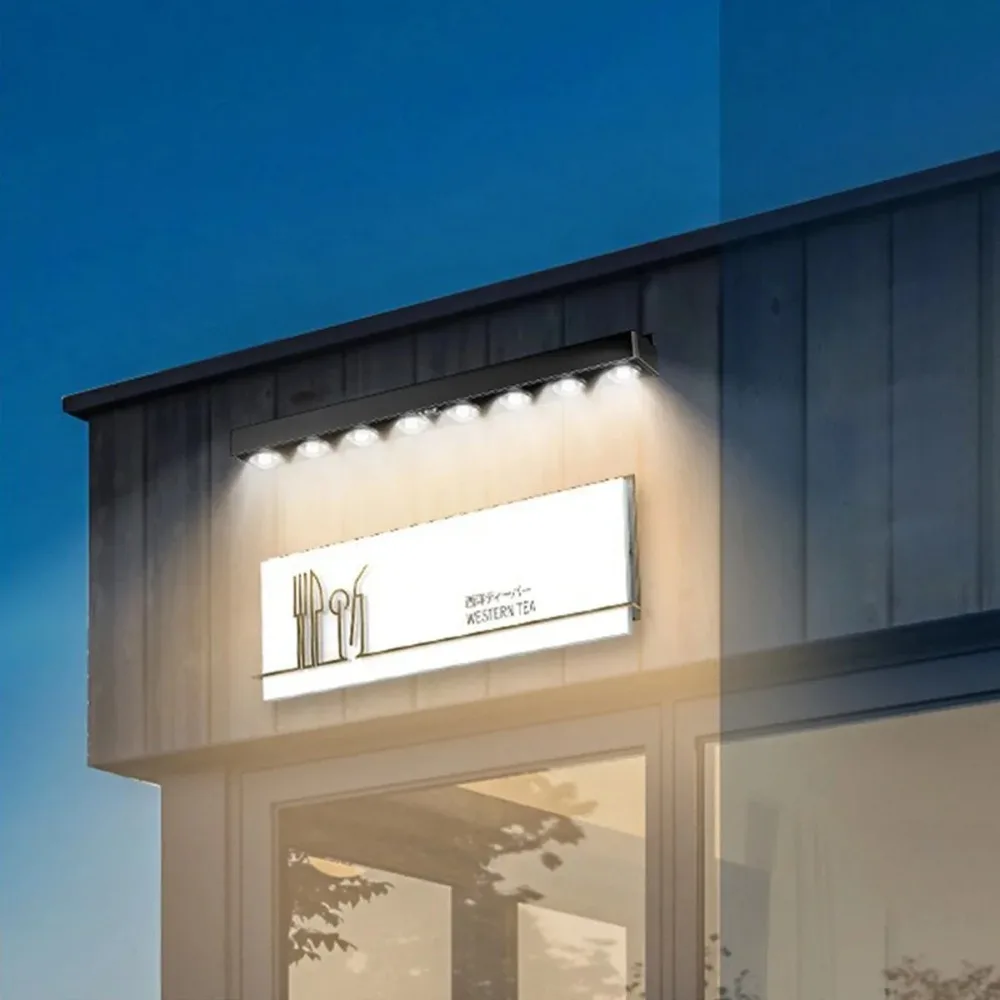 جودة عالية 4/6/8 LED ضوء الجدار الشمسي مقاوم للماء مشرق تعمل بالطاقة الشمسية مصباح في الهواء الطلق جدار تسجيل ضوء حديقة الديكور #2