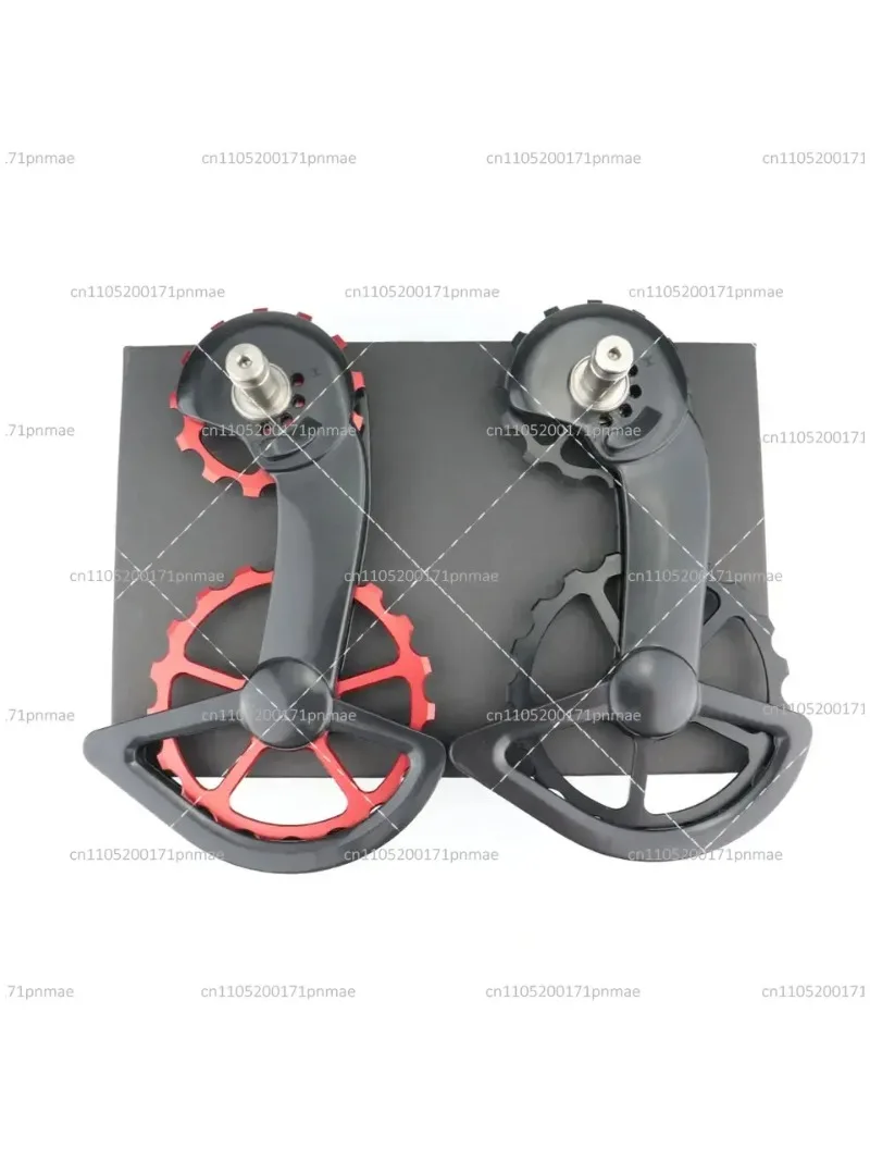 Ceramic Guide Wheel for Road Bicycle, Variable Speed Rear Wheel, Lightweight Carbon Fiber Design