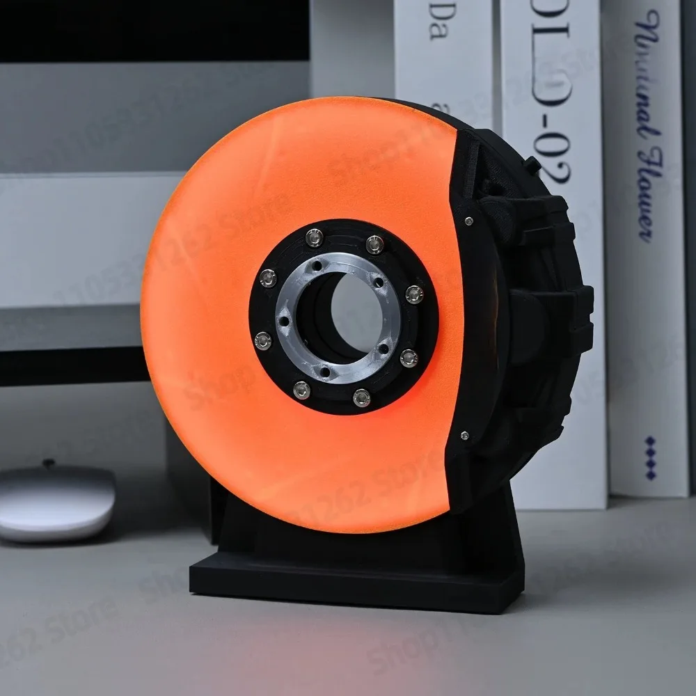 NK26040601 Movable Brake Caliper Disc Model LED Light Up Desktop Decor Toy for Office