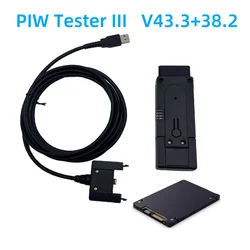 2024 PIW PT3G VCI Tester III Car Diagnostic Tool Lastes Software V43.3+38.2 Unlimited License PT3G tester III 2024