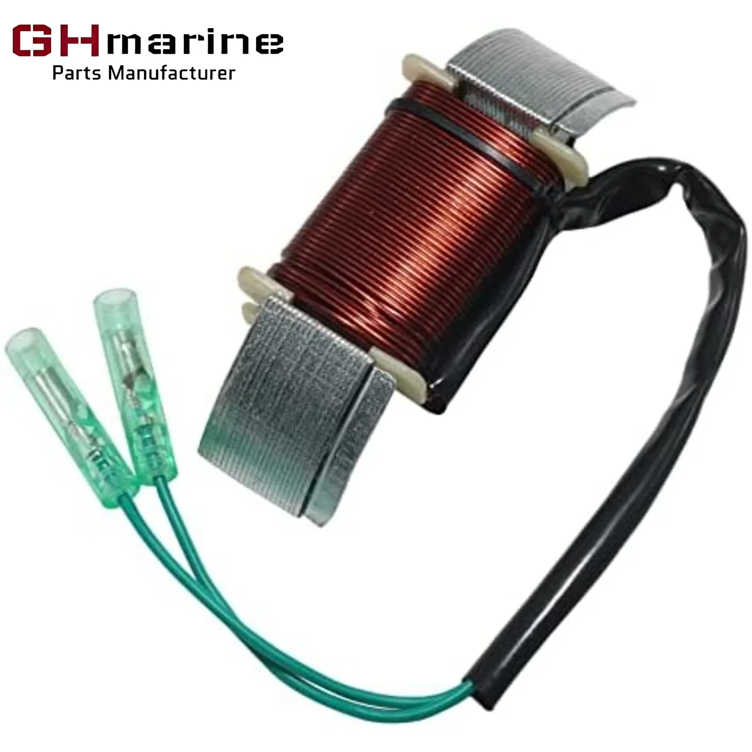 

63V-85533-00 Stator Coil Lighting Lamp Coil for Yamaha 13.5HP 135A 15HP EK15N E15C E15D MHS/L/XL ES/LH MSH MS/LH 15F WCL MHS MHL