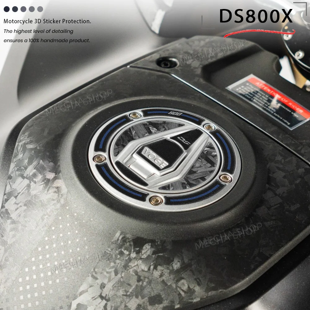800DSX Motorcycle Fuel Cap Stickers Decals For VOGE DS800X 800DSX DSX800 DS 800X 2025