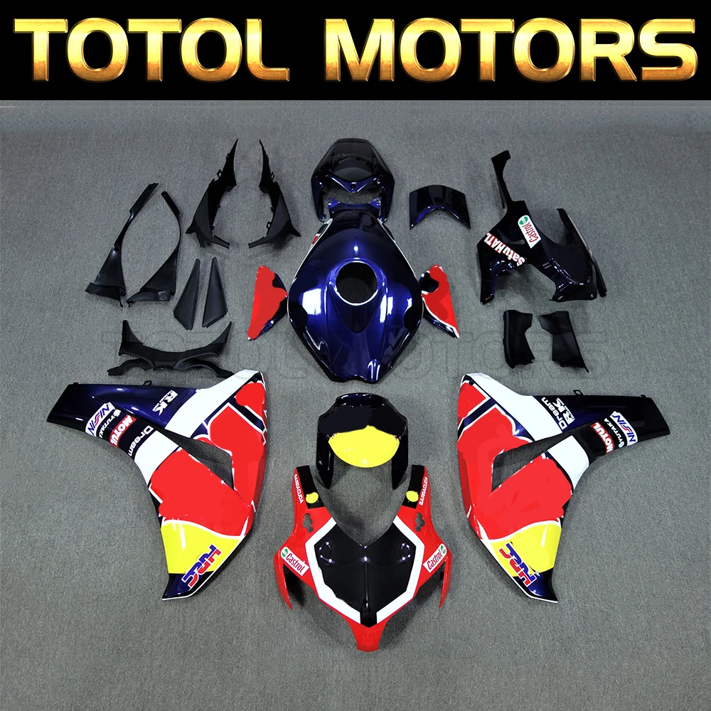 Motorcycle Fairings Kit Fit For Cbr1000rr 2008 2009 2010 2011 Bodywork Set High Quality ABS Injection NEW Mixed Dark Blue Red