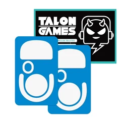 TALONGAMES Mouse Feet Skates For Logitech G PRO X SUPERLIGHT 2 DEX ICE Version Replacement Glide Feet Pads White Mouse Sticker
