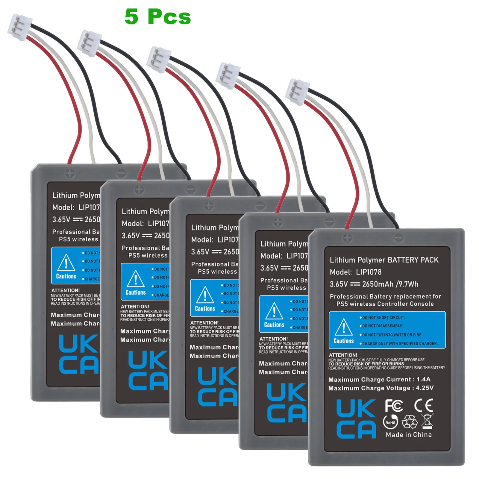 Variant: 5 pcs batteries