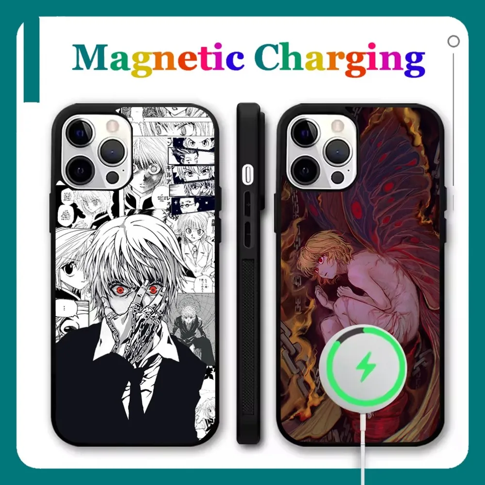 

Hunter X Hunter Kurapika Phone Case For iPhone 16,15,14,13,12,11,Pro,Max,Plus,Mini,SE New Magsafe Magnetic Wireless Charging