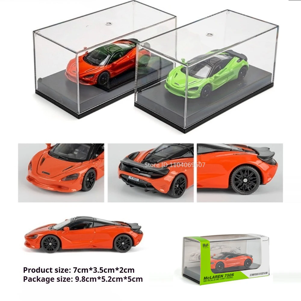 1:64 Cars Model Toy Series 750S GT2 Valkyrie V12 Sian Divo Defender Miniature Sports Car Slide Forward Vehicle Collect Souvenirs