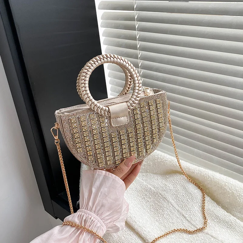 2026-brand-fashion-luxury-designer-woven-round-handle-big-diamond-women's-evening-bag-half-moon-shiny-crystal-crossbody-handbag