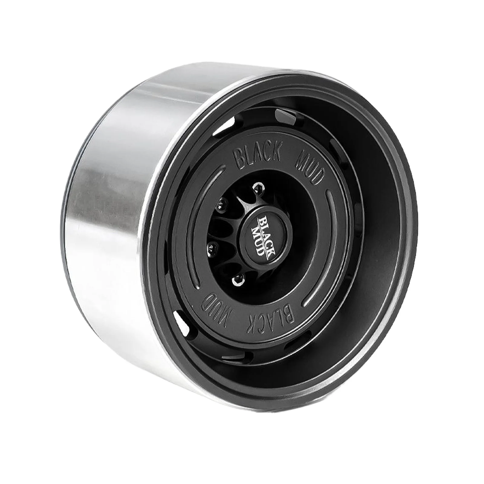 3,5-дюймовая черная грязевая металлическая ступица колеса для CROSSRC 1/16 RC Crawler Car Big Lion RC Car Upgrade Parts