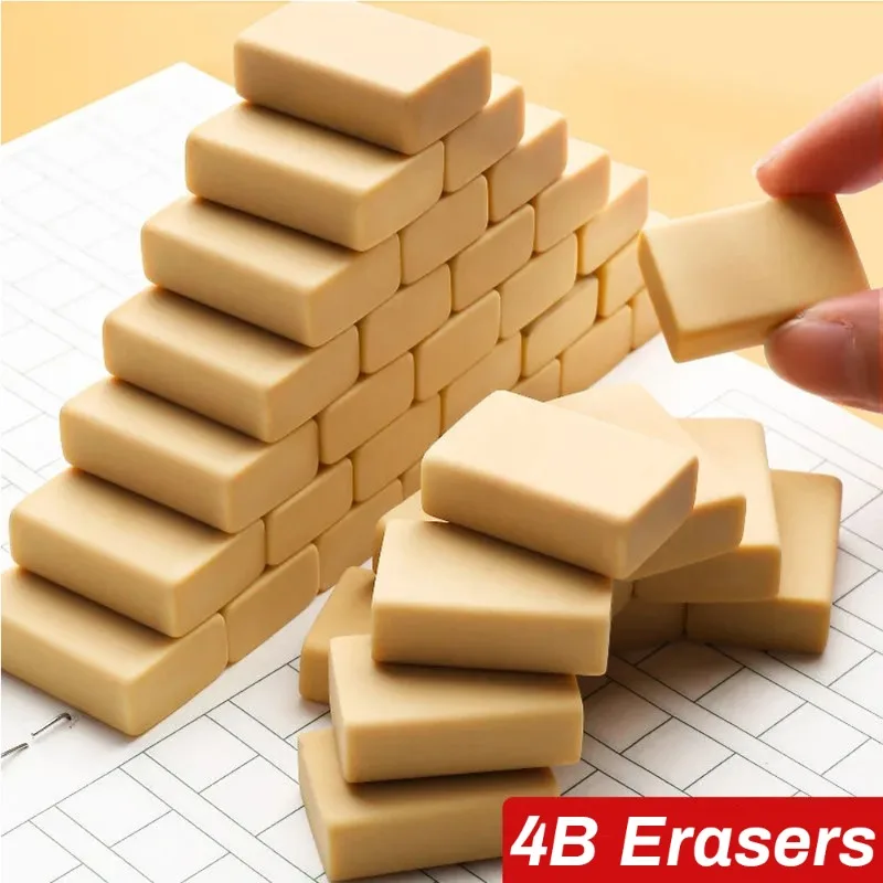 

1/10Pcs Mini Small 4B Erasers for Drawing Writing Cleaner Art Rubbers Children Student School Supply Stationery Pencil Eraser