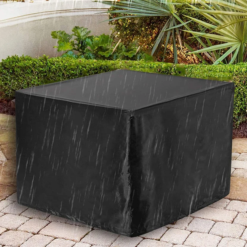 210D Heavy duty Waterproof Patio Furniture Cover Rectangular Garden Rain Snow Outdoor Cover for Sofa Table Chair Wind-Proof