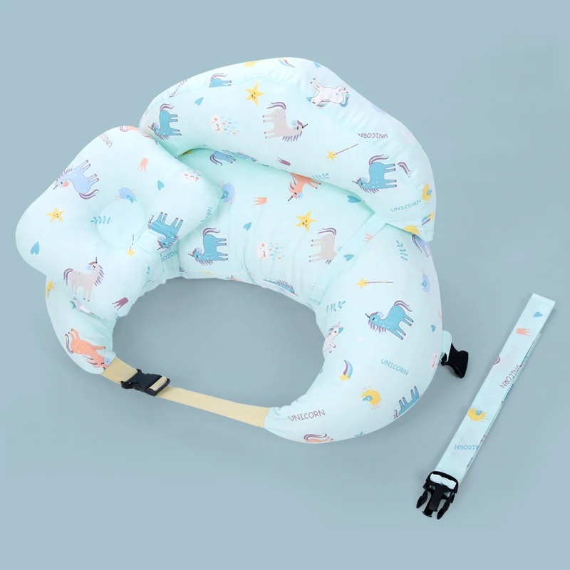 Multifunction Maternity Nursing Pillow Four Seasons Maternity Infants Universal Pattern Print Waist Guard Breastfeeding Pillow