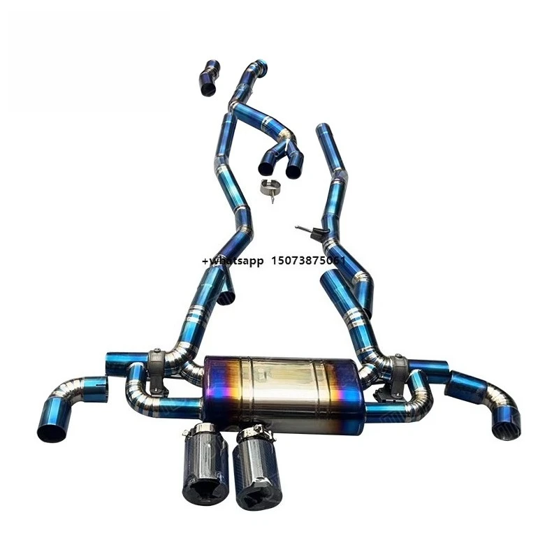 High Performance Titanium Valved Exhaust Catback System for  Z4 G29 2019+