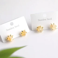 Natural Stone Stud Earrings: Earthy Elegance Handcrafted Beauty Versatile Style Perfect Accessory for Any Occasion