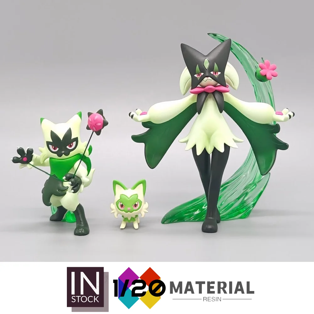 

[В наличии] World Resin Scale 1/20 [JB] — Sprigatito & Floragato & Meowscarada [Split RE-MENT]