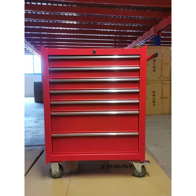 2026for 7-Drawer Professional Roller Tool Box 258 Pcs Storage Garage Tool Cabinet Customizable Tool Chest Cart Trolley