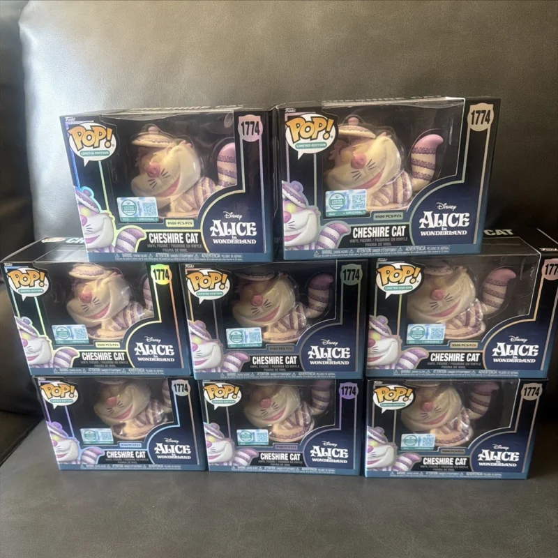 Funko Pop! Oficial y Original Gato de Cheshire # 1774 - Alicia en el País de las Maravillas, Figura de Edición Limitada, Estatua, Muñeca, Modelo, Juguete, Regalo Coleccionable