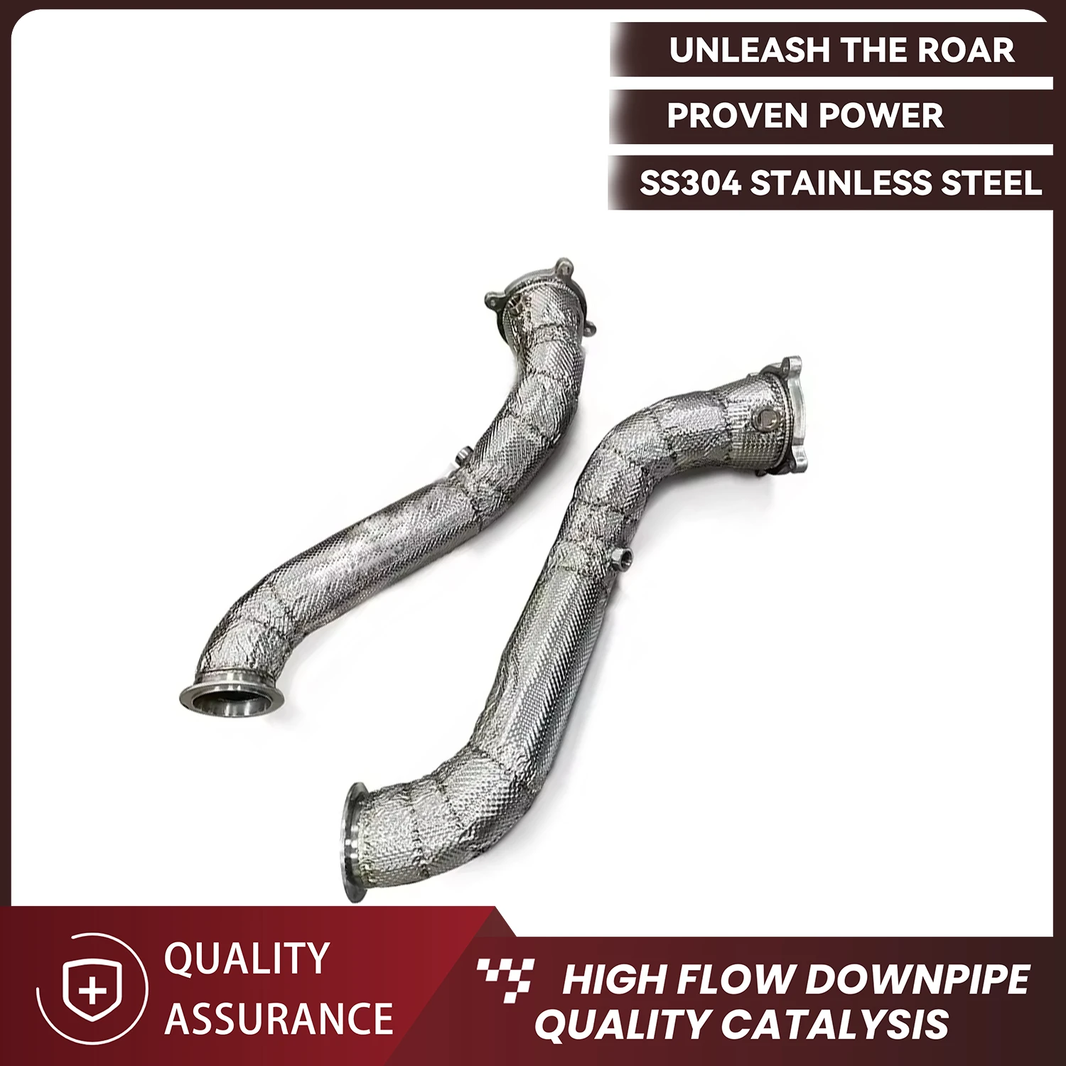 

ECCF SUS304 Stainless Steel Performance Downpipe for McLaren 720S 4.0T 2017-2019