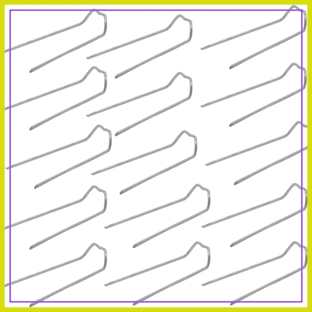 

100 Pcs 1.7" Floral U-Pins, Small Craft Plant Pins for Bouquet, Wreaths, DIY Sewing Projects