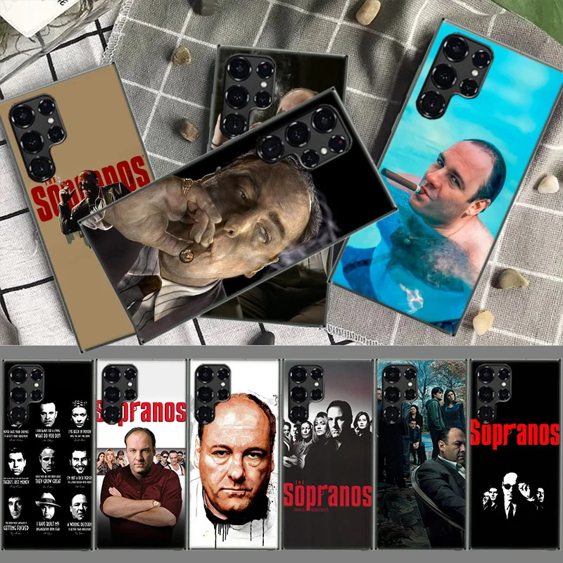 The Sopranos TV Series Coque For Samsung S23 S22 S24 Ultra 5G TPU Phone Galaxy Cover S21 S20 FE S10 Plus S10E S9 S8 S7 Edge Case