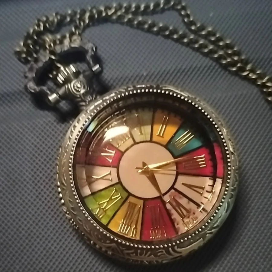 Vintage Classic Quartz Pocket Watch Exquisite Carved Roman Numeral Chain Pendant Men Women Pocket Watches reloj de bolsillo
