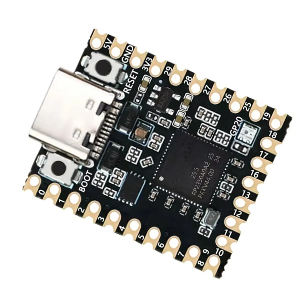 HDL For Raspberry Pi Pico 2 RP2350 Chip Mini Development Board Dual Arm Cortex-M33/Dual Hazard3RISC-V 150 MHz Type-C