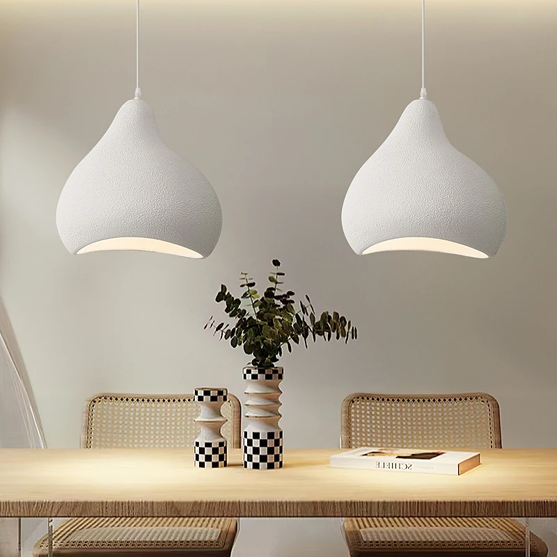 

Minimalist Dining Room Chandelier Japanese Wabi Sabi Pendant Light Bar Cafe Clothing Store Lamps Designer Bedroom Decor Fixtures