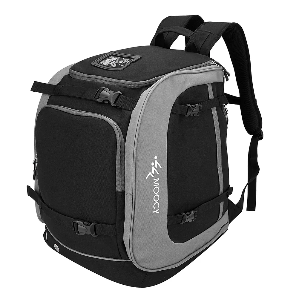 Zaino per scarponi da sci da 65 litri Zaino per abbigliamento per casco in tessuto Oxford di grande capacità Stivali Borsa per riporre abbigliamento per escursionismo e arrampicata