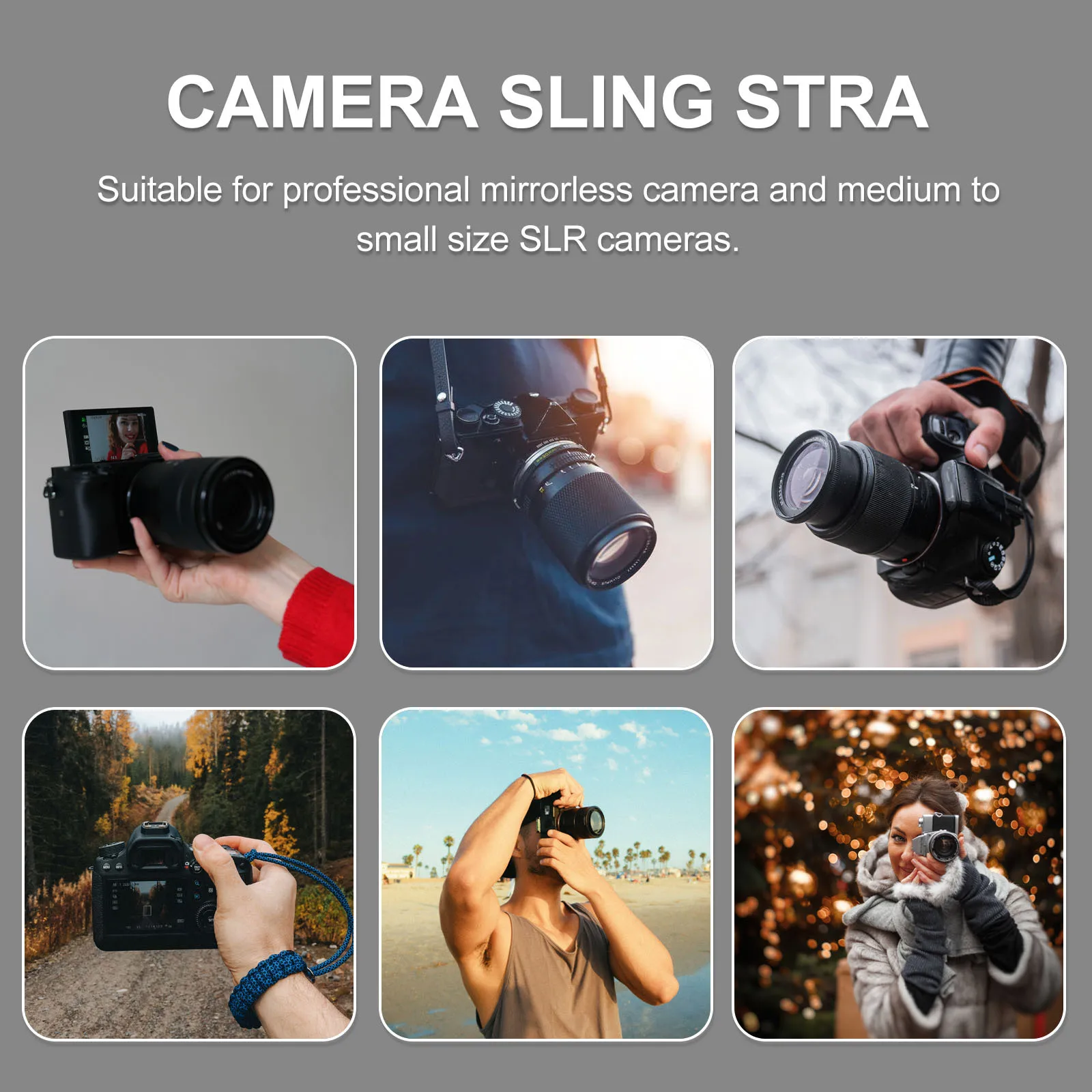 

Retro Release For Dslr Rope Mirrorless Photography Quick Release Camera Strap Accessories Camera Neck Strap