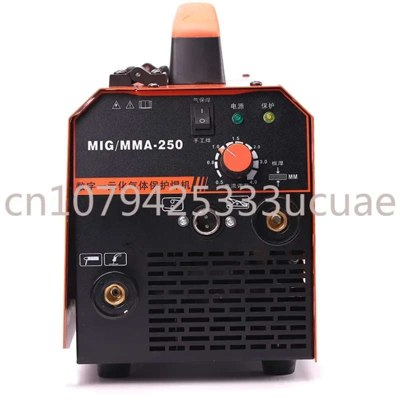 mig mag /mma-250 digital control gas gasless flux core wire mig mma welder welding machine