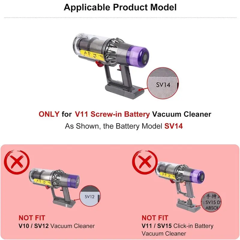 A83G Replacement Trigger Switch for Dyson V11 SV14 Vacuum, Upgraded Power Button Assembly, Vacuum Cleaner Parts