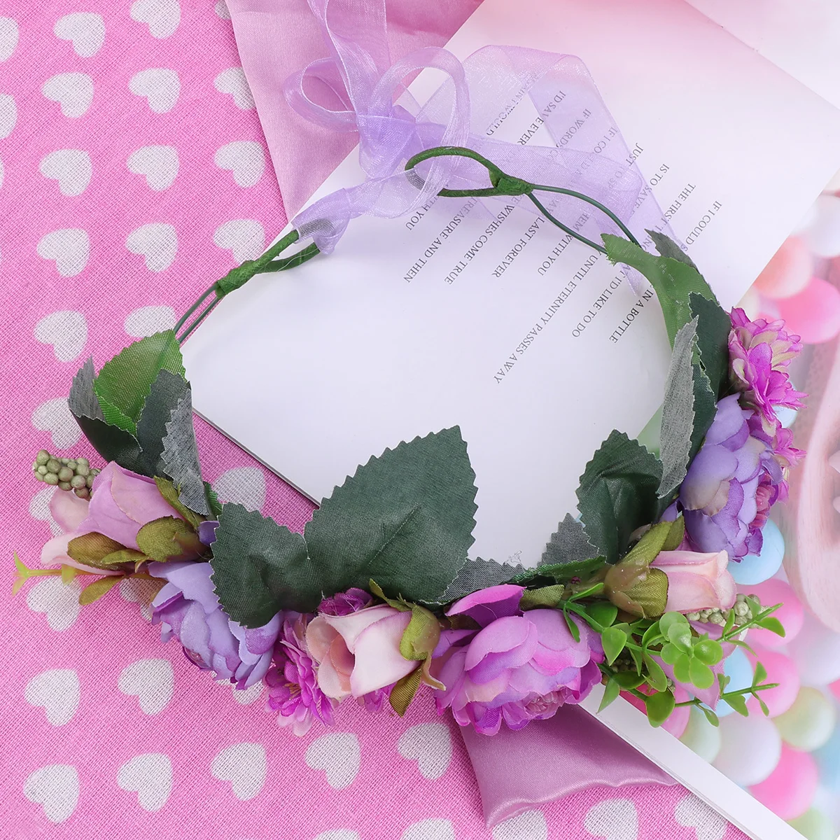 

Elegant Wedding Hair Accessories Headpiece Bridal Wreath Party Lightweight Comfortable Prom Birthdays Celebrations Flower