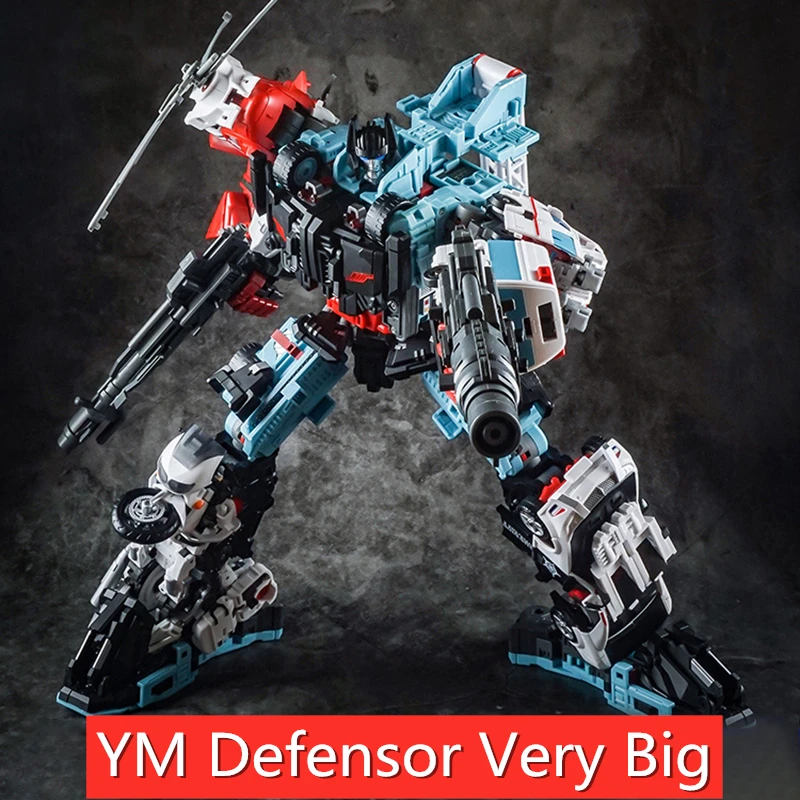 MT Transformation YM Model YM-17 YM17 Defensor Vulcan Hot Spot First Aid Streetwise Blades MTCM-04C 5 IN1 Action Figure Robot