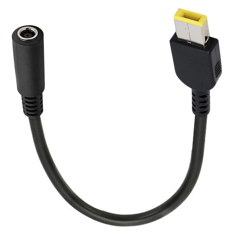 15cm Laptop Power DC Adapter Cable Large Square Mouth To DC 4.5x3.0mm Female Power Cord 0.15m 4530