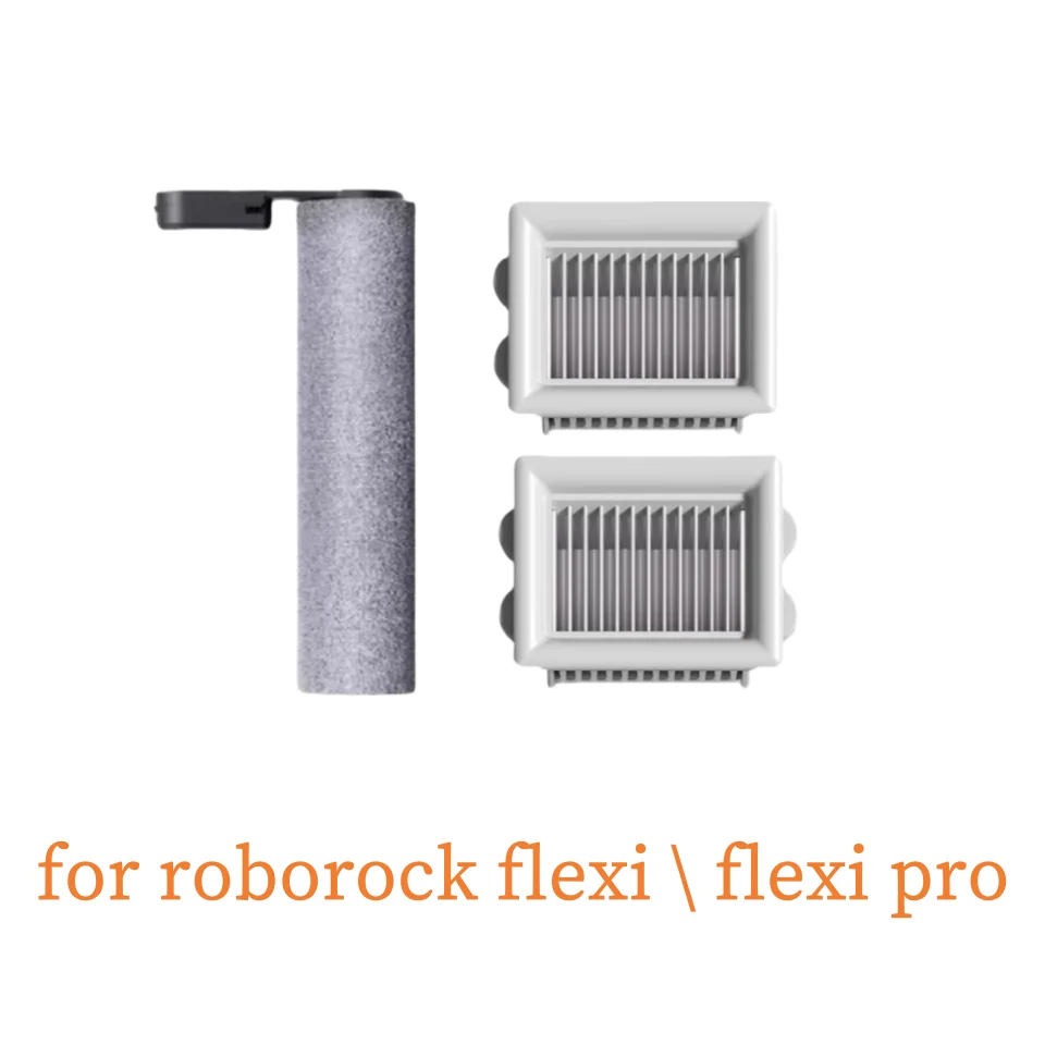 Original floor washer cleaning accessories for roborock flexi \ flexi pro rolling brush filter roller