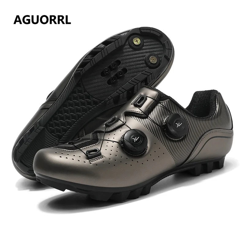 Brand Men Cycling Shoes MTB Shoes Breathable Mountain Cross-Country Road Bike flat bottom Pedal Cycling Unis